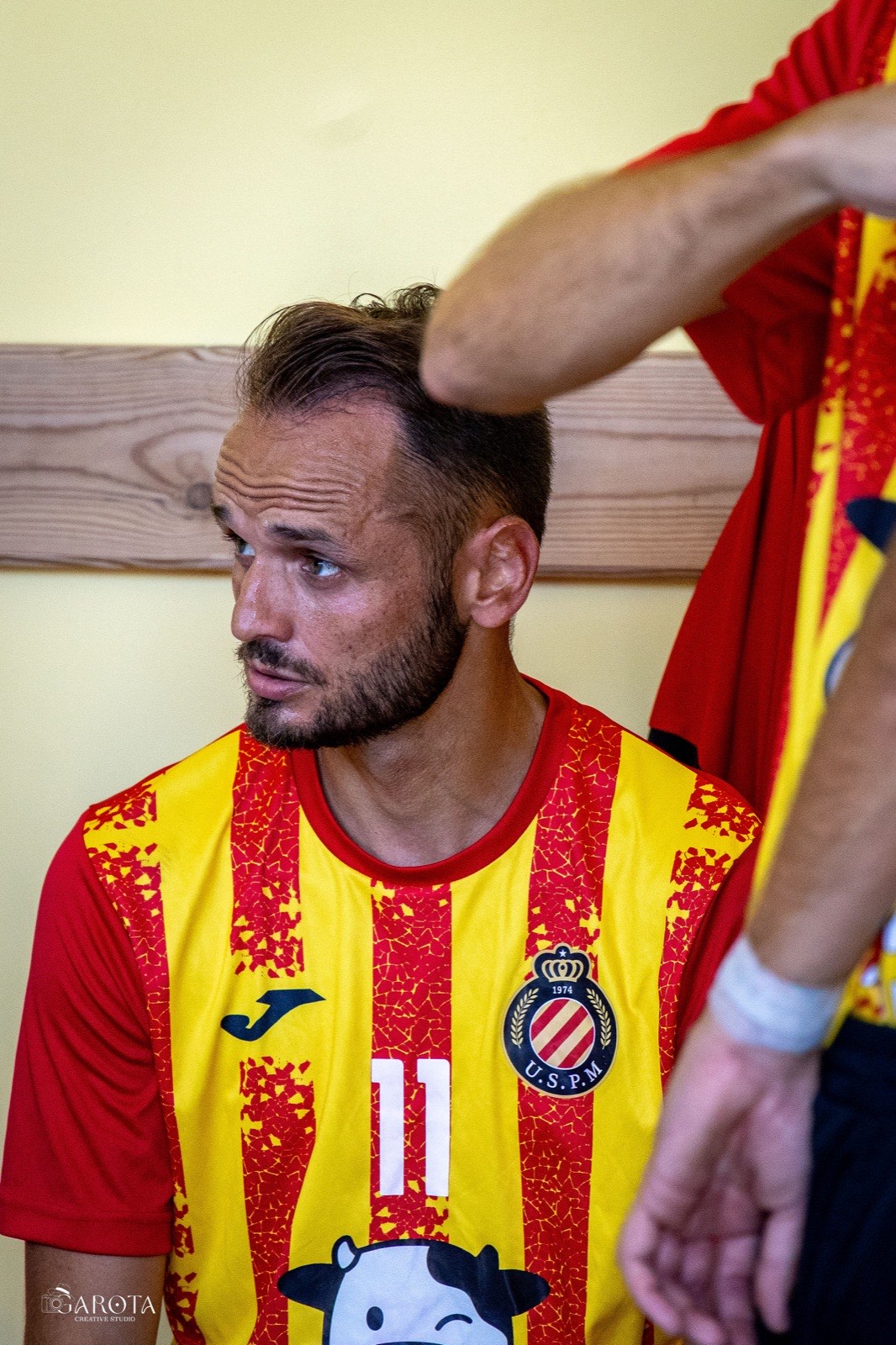 Blason du club U.S.P.M brodé sur le maillot